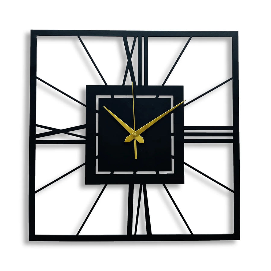 Modern Metal Wall Clock