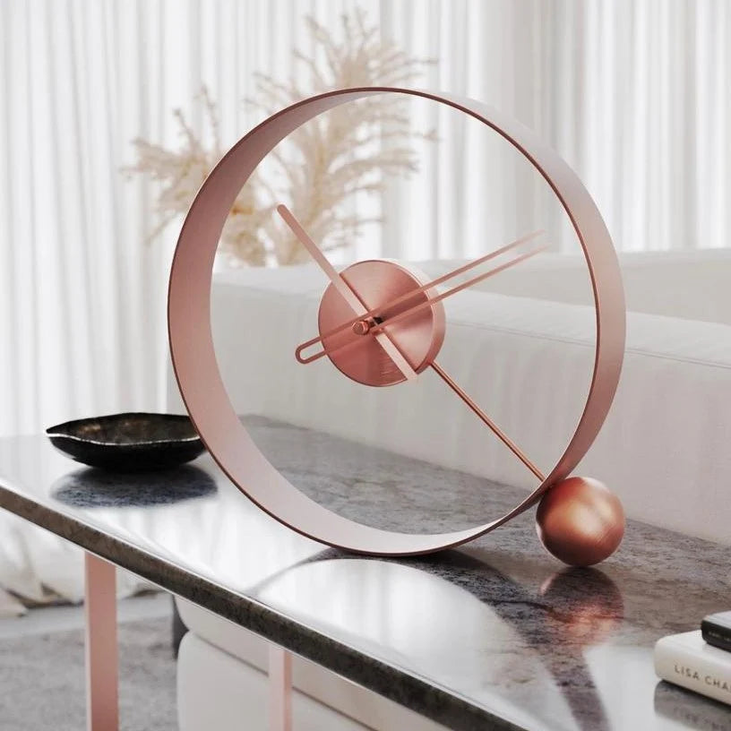 Metal Table Clock