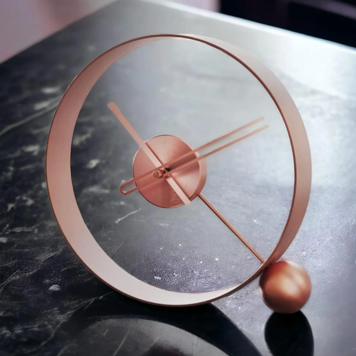 Metal Table Clock