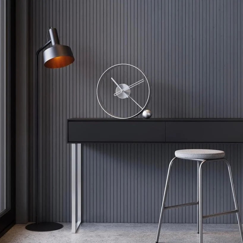 Metal Table Clock