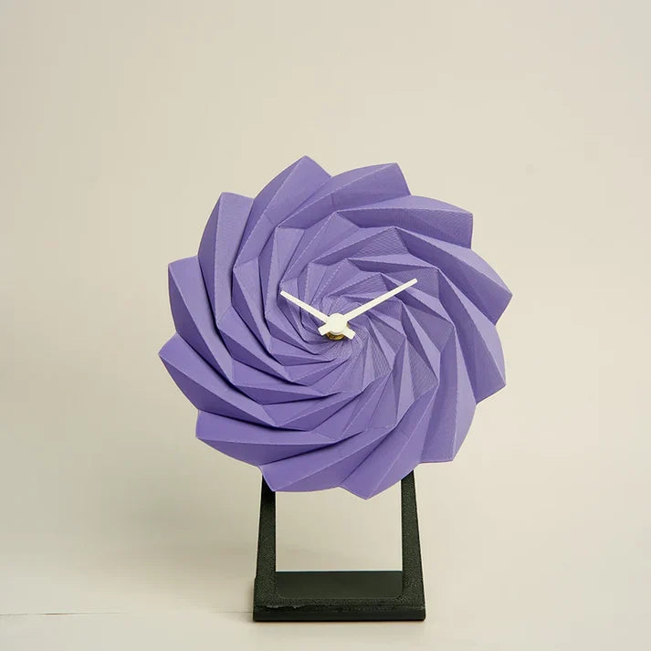 Twist Bloom Desk Clock