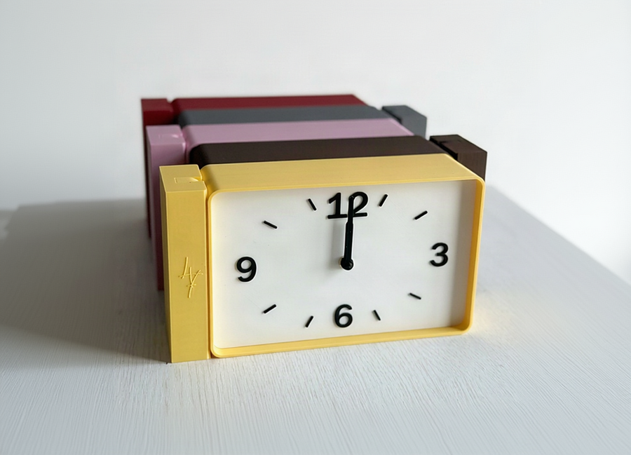 TwinFace Magnetic Wall Clock for Home & Office