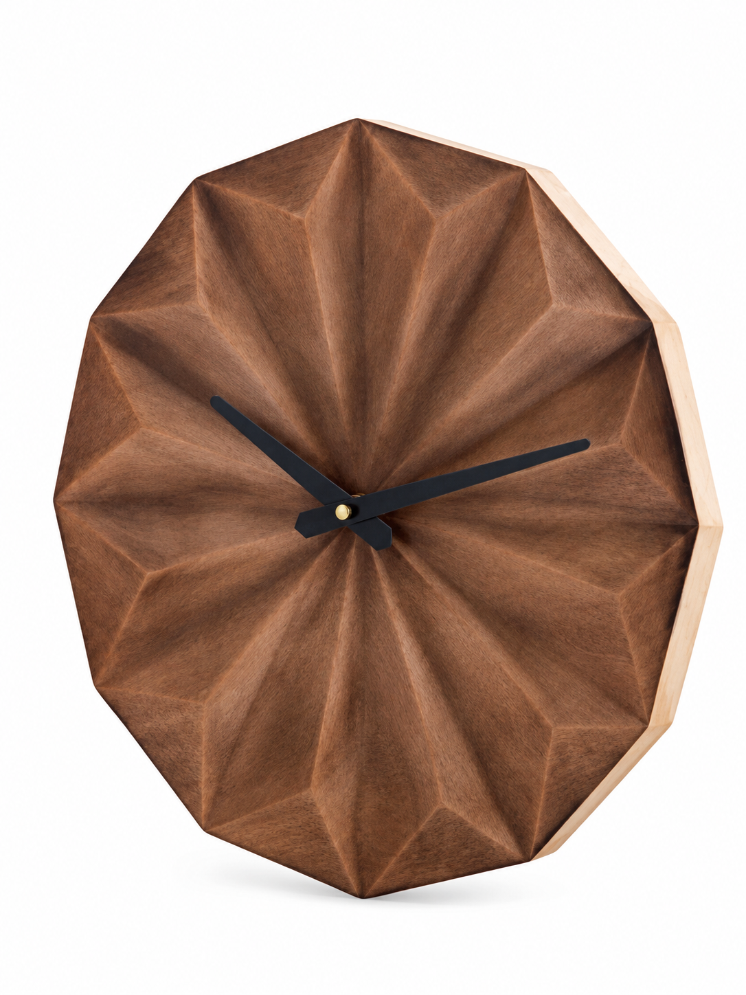 wooden wall clock