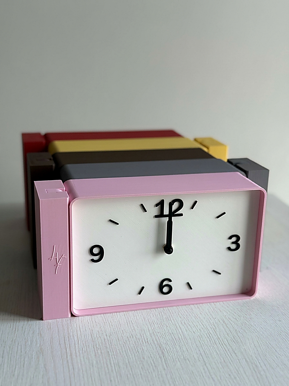 TwinFace Magnetic Wall Clock for Home & Office
