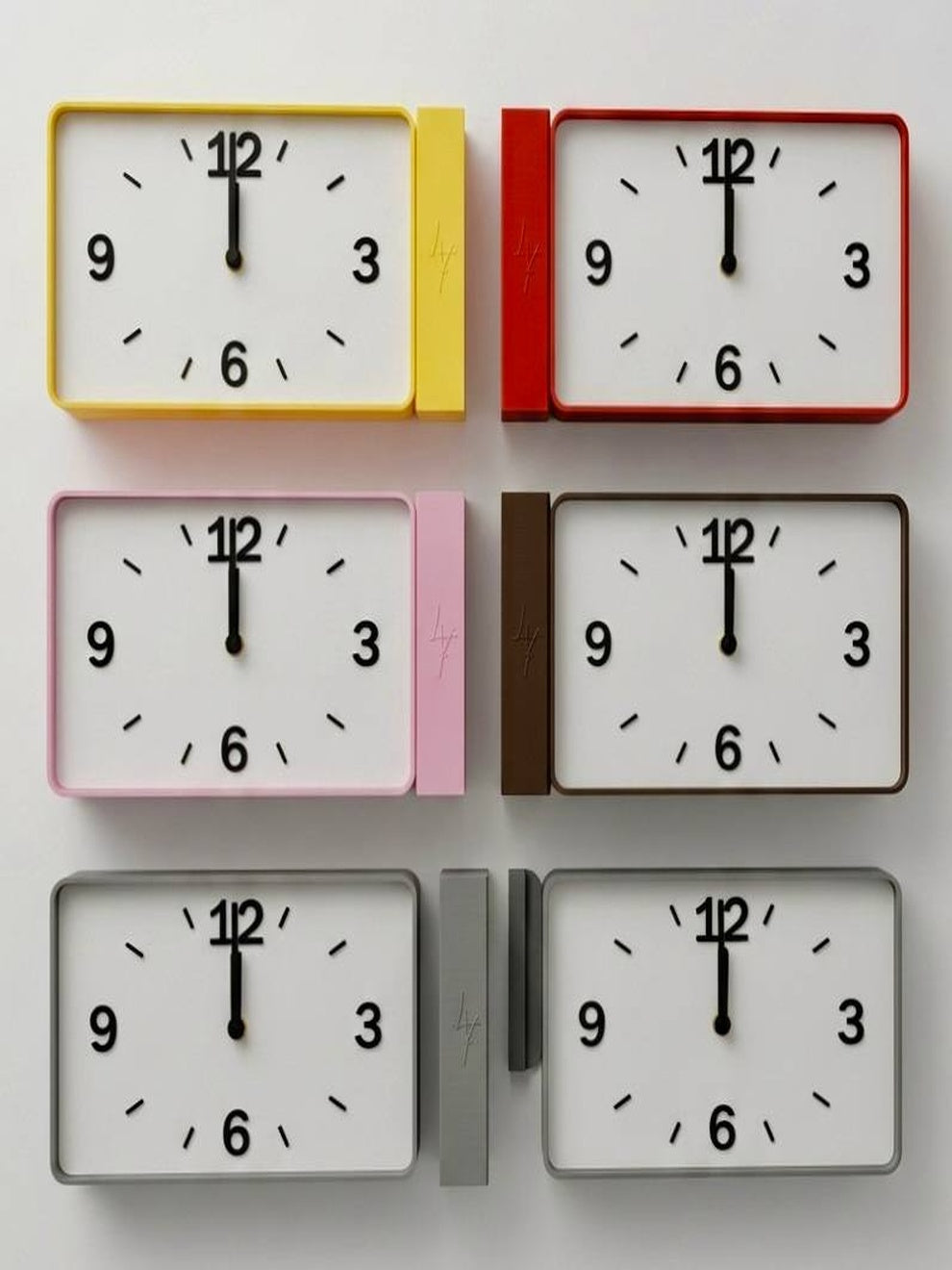 TwinFace Magnetic Wall Clock for Home & Office